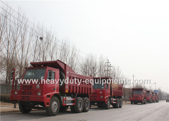 광업 팁 주는 사람 트럭/덤프 트럭 바닥 간격 12mm와 HYVA 유압 드는 체계
