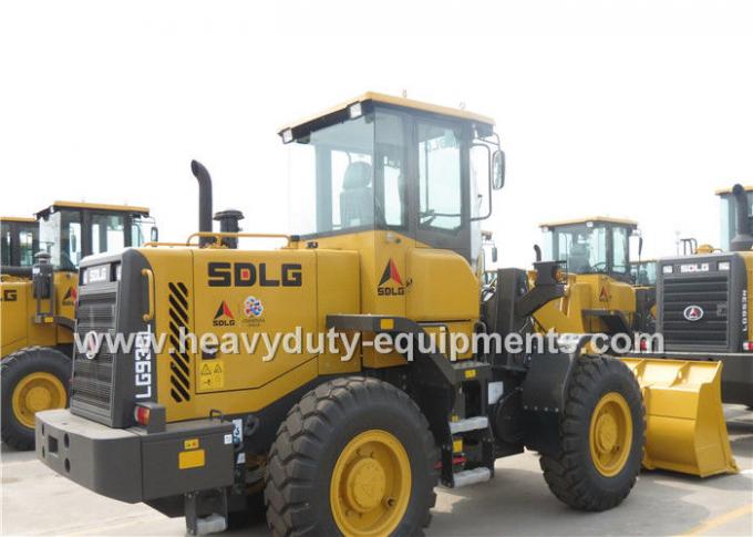 97kw Deutz 엔진 YD13 전기 액체 전송 1.8m3 - 2.5m3 물통을 가진 SDLG 3t LG938L Payloader