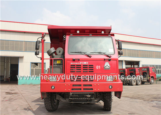 중국 50 콩고 채광 지역을 위한 14.00R25 타이어를 가진 톤 6x4 덤프 트럭/팁 주는 사람 덤프 트럭 협력 업체