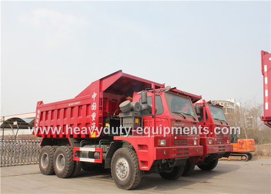 중국 광업 타이어를 가진 덤프 트럭이 Offroad 광업 덤프 트럭에 의하여/Howo 70 톤 채광합니다 협력 업체