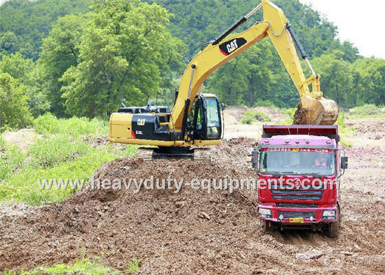 고양이 C7.1 엔진 유압 크롤러 굴착기 6720mm 최대 파는 깊이 협력 업체