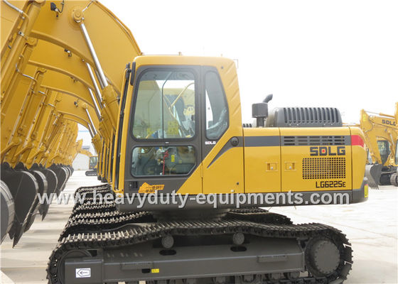 안내하는 가동 체계 21700kg 운용 무게를 가진 SDLG LG6225E 크롤러 굴착기 협력 업체