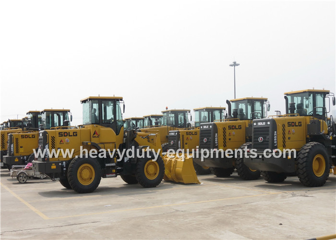 3t를 가진 SDLG LG938L 바퀴 장전기 다롄 Deutz 엔진 97kw는 적재 능력을 평가했습니다